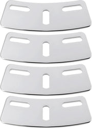 Set di 4 Piastre di Montaggio a Tre Fori per Resonatore a Nastro R1742