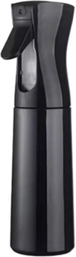Spazzola idraulica nera - diffusore di acqua diffusore di nebbia spazzola per capelli - 500 ml
