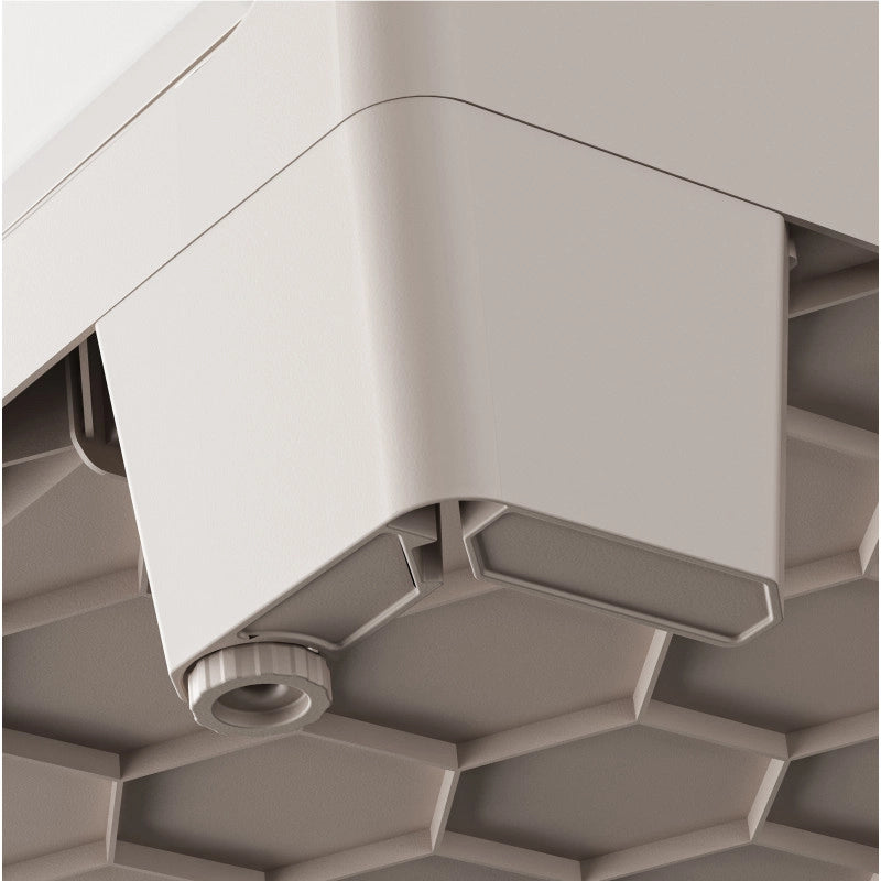 Armadietto da esterno in resina impermeabile IPX3 basso 2 ante 80x44x100 cm Sabbia/Beige - Gulliver Basso - Keter
