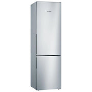 Bosch Serie 4 KGV39VLEAS Frigorifero combinato da libera installazione 201 x 60 cm Metal look Classe E