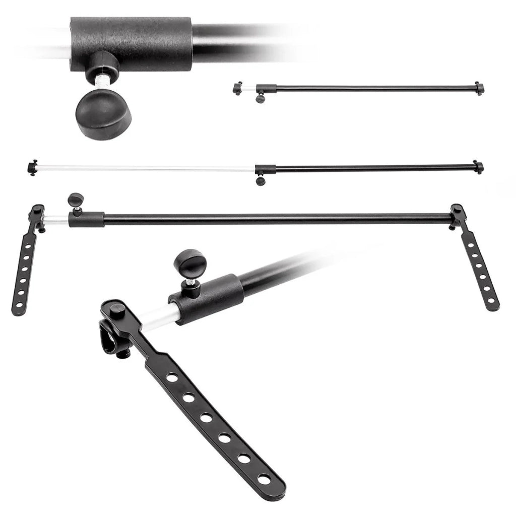 Supporto regolabile per riparazione e manutenzione biciclette nero 105-190 cm 3413010/2