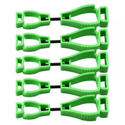 Clip per cappelli e guanti 5 pezzi - Materiale ecologico - Fermo saldamente - Adatto per cappelli e guanti - Resistente e flessibile - Lunga durata - Grilletto