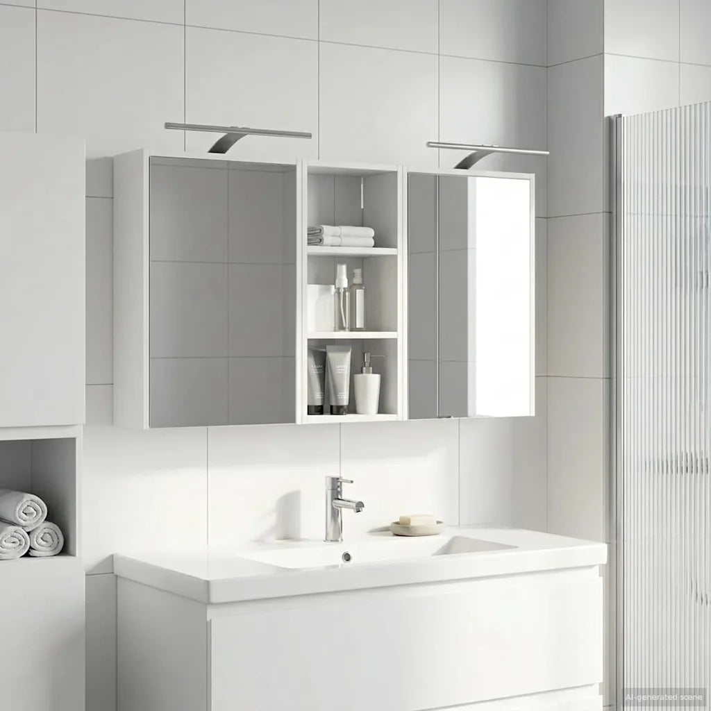 Set di Armadi da Bagno 3 pcs 116 x 16 x 62,5 cm 3403816