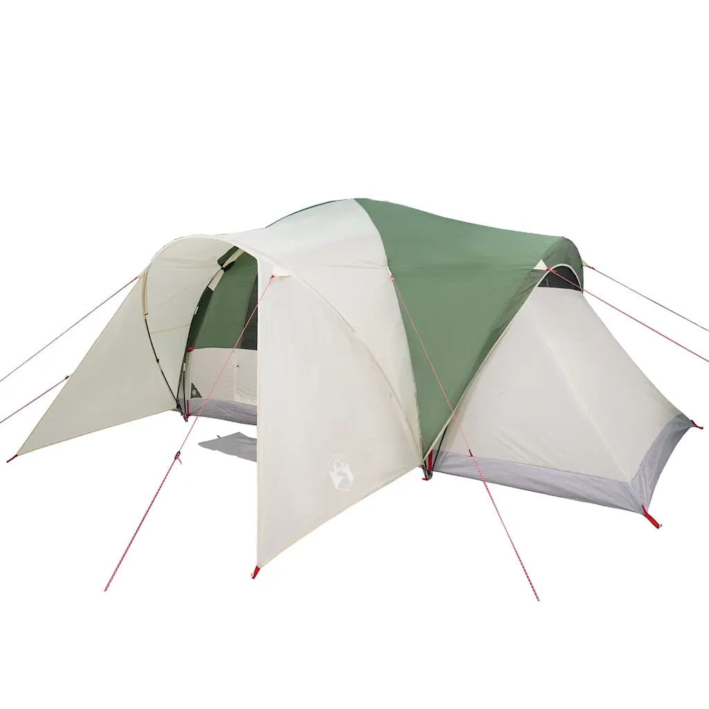 Tenda da Campeggio a Cupola per 6 Persone-Tenda per Escursionismo Verde Impermeabile 465088