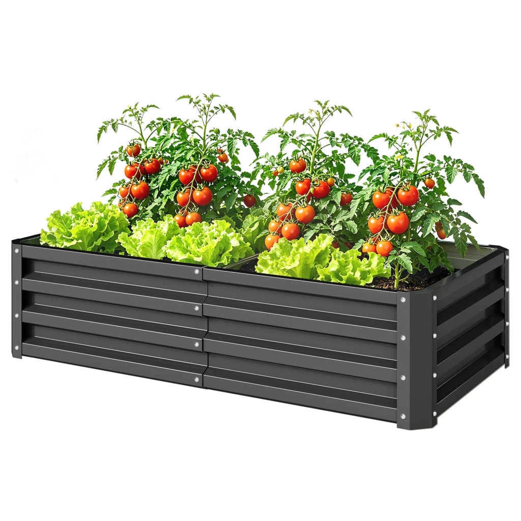 Tavolo da pranzo rettangolare ¨C zephmum ¨C grigio 120x60x30.5 cm