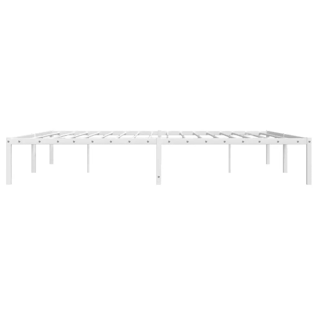 vidaXL Giroletto in Metallo Bianco 200x200 cm