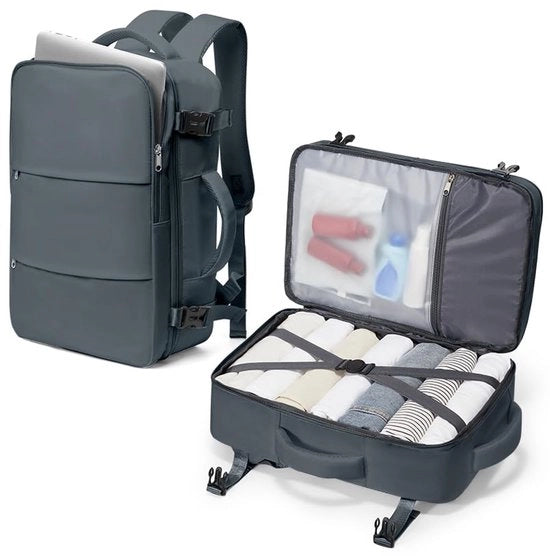 Borsa da viaggio grande per donna, valigetta a mano Ryanair 40x20x25 cm, valigetta a mano sotto il sedile Easyjet, borsa a mano per laptop 14 pollici impermeabile.