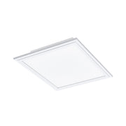 Plafoniera Moderna Salobrena-A Alluminio Bianco Luce Led Integrato 14W