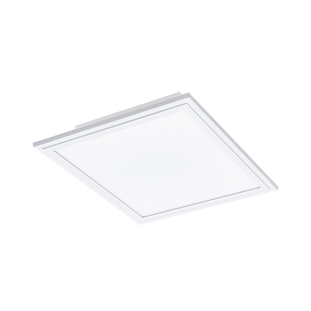 Plafoniera Moderna Salobrena-A Alluminio Bianco Luce Led Integrato 14W