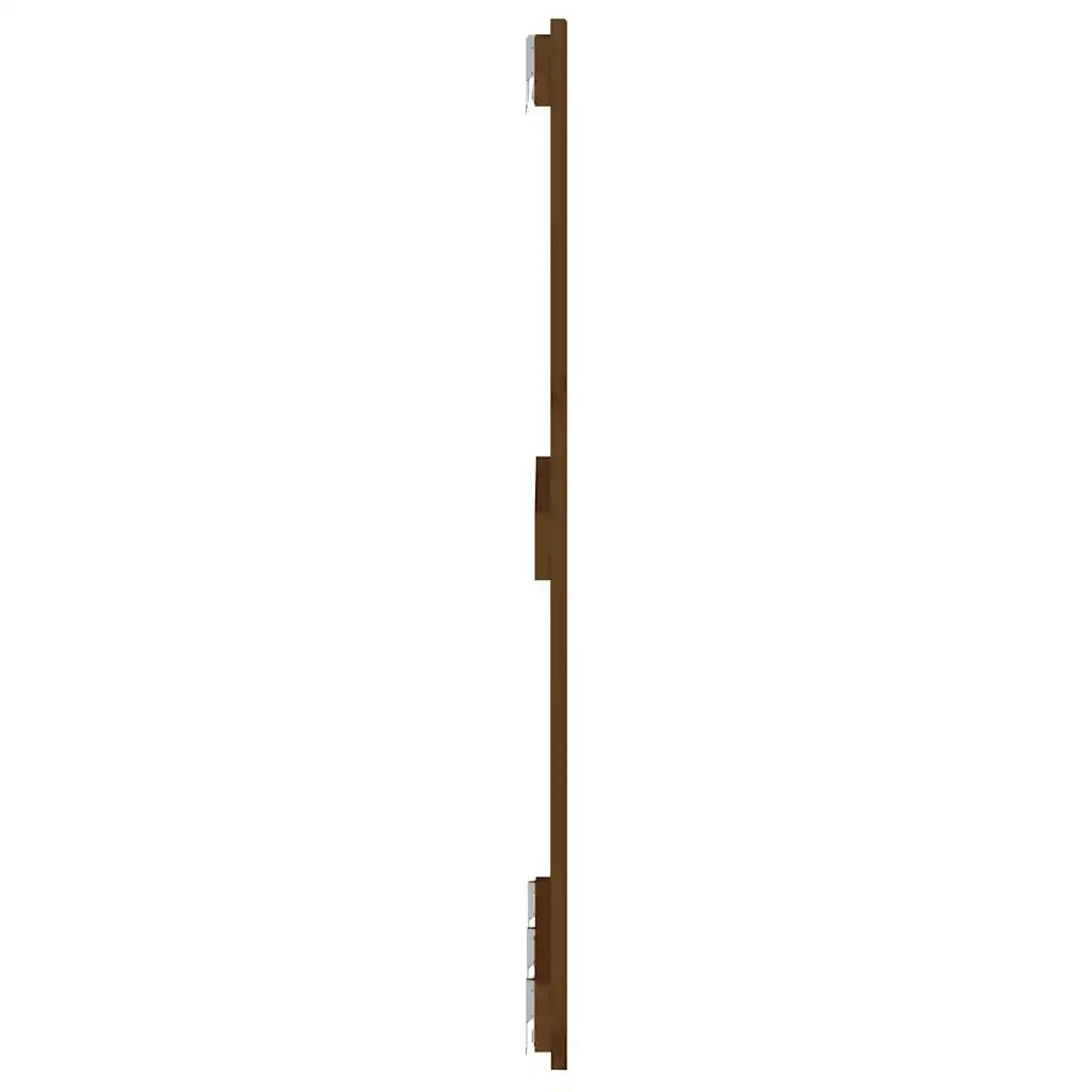 Testiera | Testata da Parete Ambra 166x3x90 cm in Legno Massello di Pino