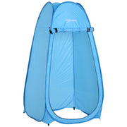 Cabina doccia da esterno ¨C zephmum ¨C blu 100x100x185 cm