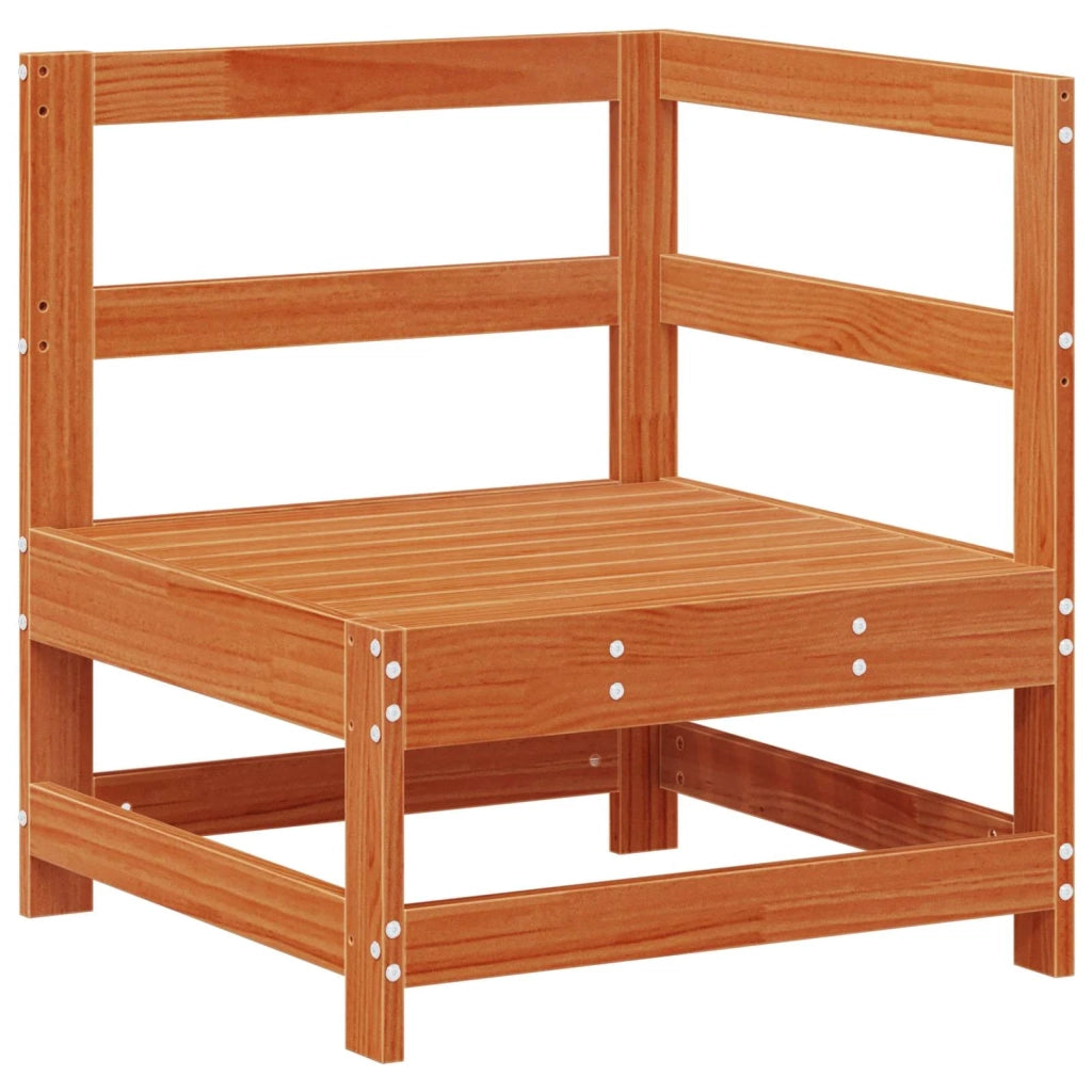 Divano Angolare da Giardino-Sofa da giardino Legno Massello di Pino 858711