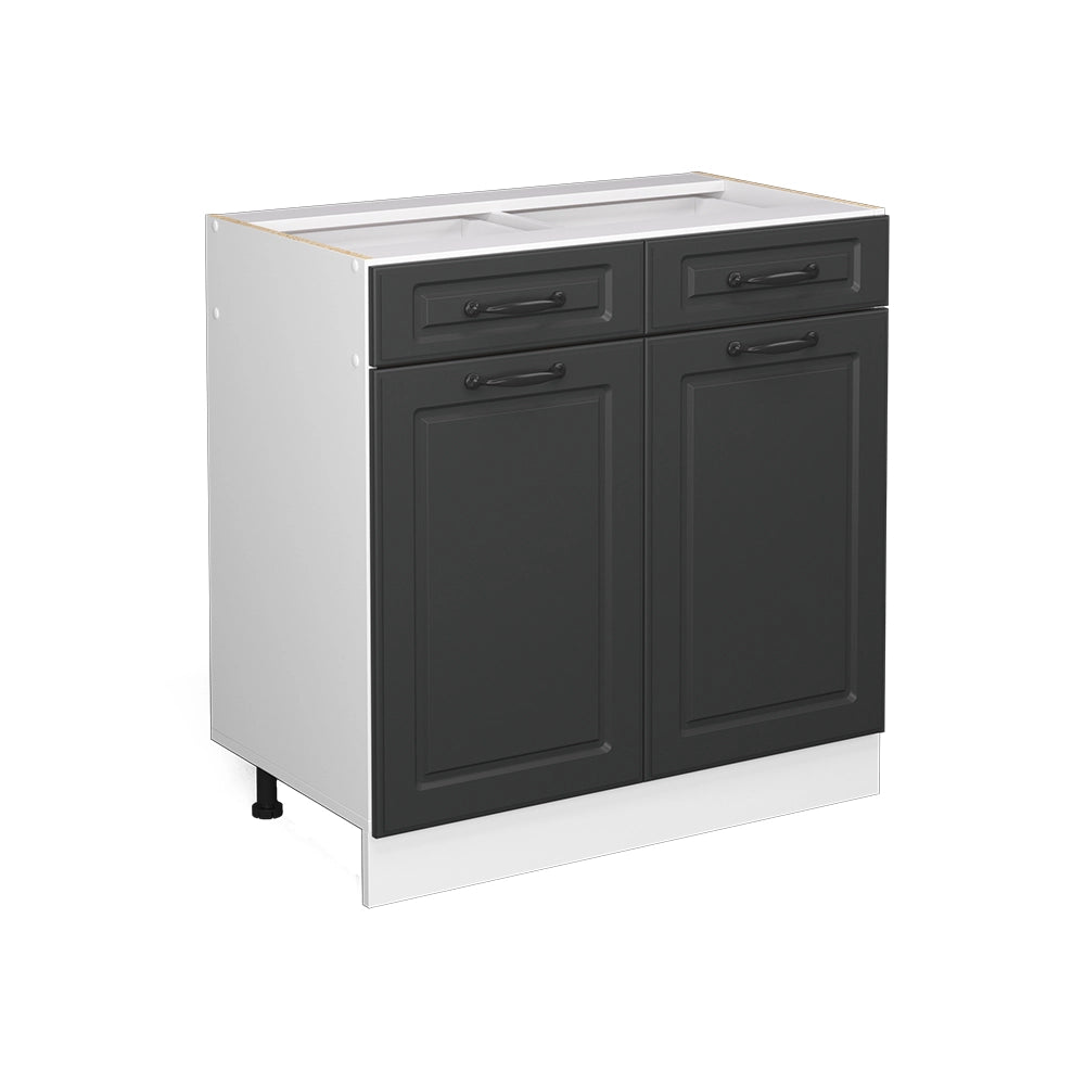 Vicco Frontale cucina Antracite casa di campagna 79.2 x 70.8 cm frontale del mobile per mobile base con cassetti