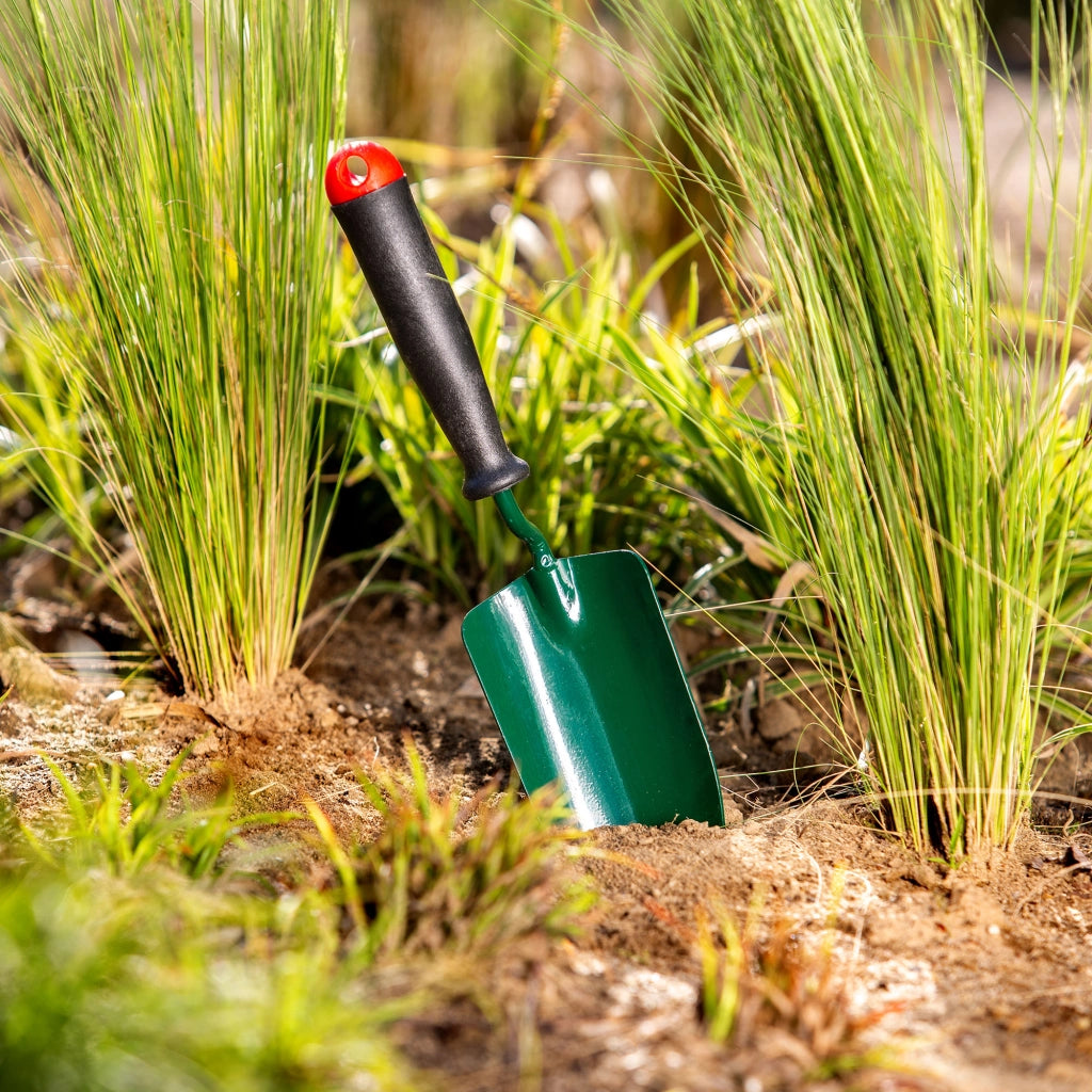 Set di attrezzi da giardino KADAX 3 in 1: paletta per radici, pala, rastrello