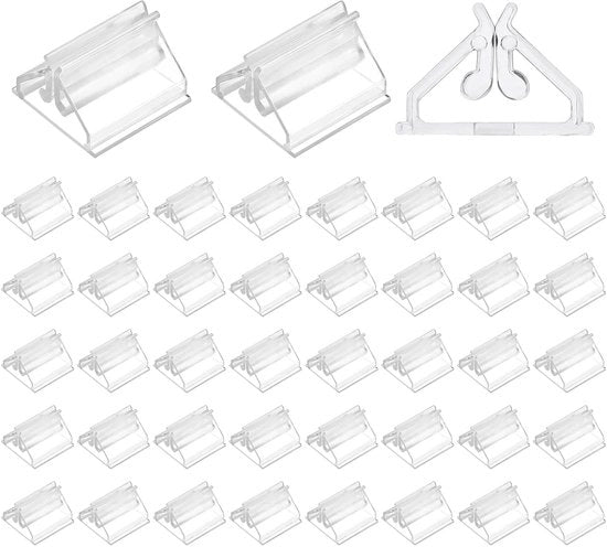 40 standarde per carte in plastica, supporto per carte da gioco, contenitore per carte trasparente per giochi per bambini, clip per carte piccola, accessori per giochi da tavolo, supporto per carte a tre angoli per ufficio, scuola, giochi per bambini