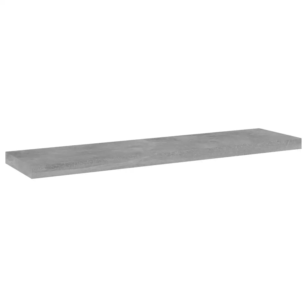 Ripiani per Libreria 4pz Grigio Cemento 40x10x1,5cm Multistrato 805130