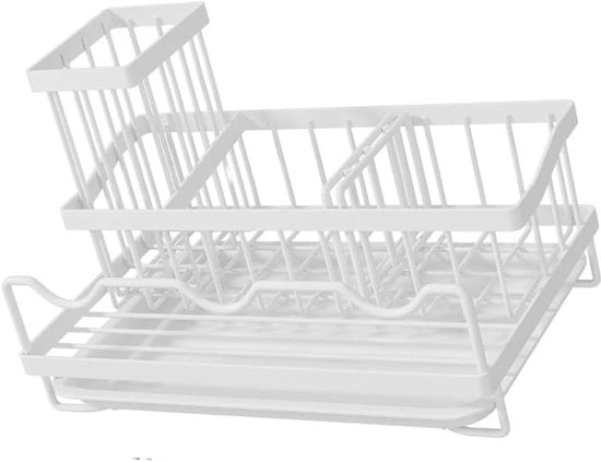 Asciugamano multifunzionale per cucina, ripostiglio per utensili da contorno, asciugamano per il lavello, bianco.