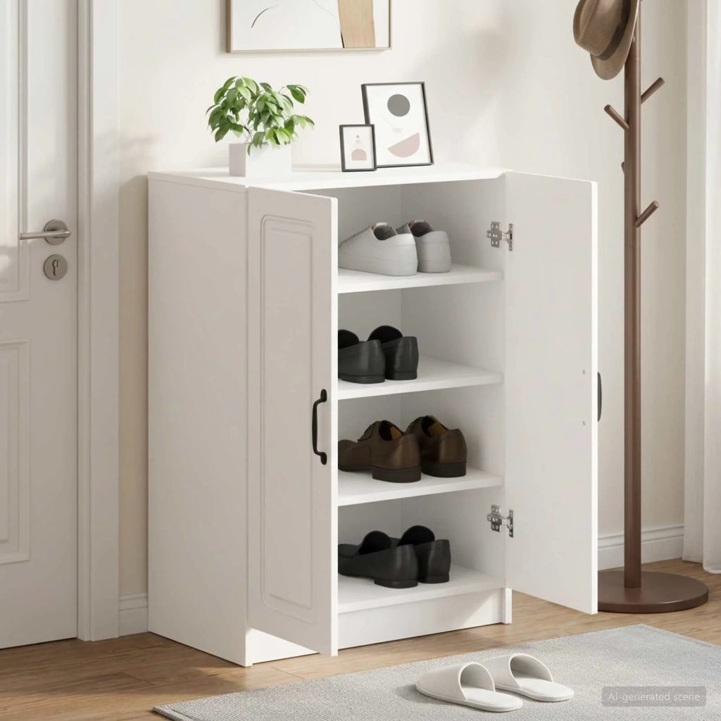 Mobile per scarpe UTRECHT 59,5 x 39,5 x 87 cm Bianco 897745