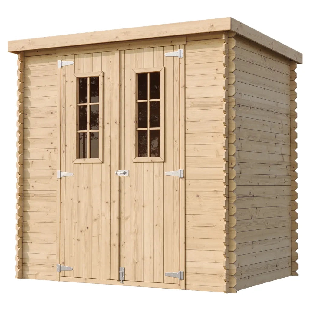TIMBELA M311C+M311G Casetta da Giardino CON PAVIMENTO TRATTATO - 2.22m2