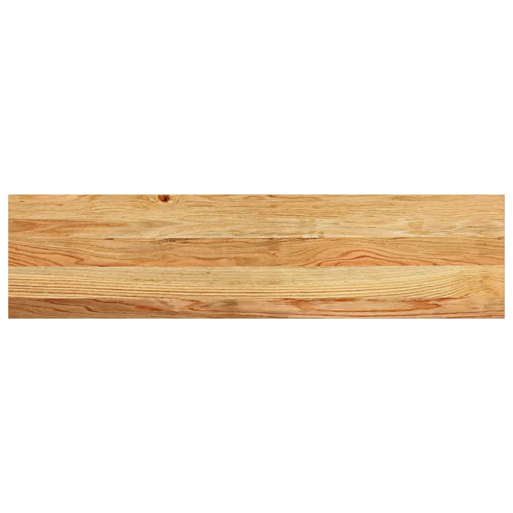 Gradini 2 pz Marrone Chiaro 100x30x2 cm Legno Massello Rovere 3283793