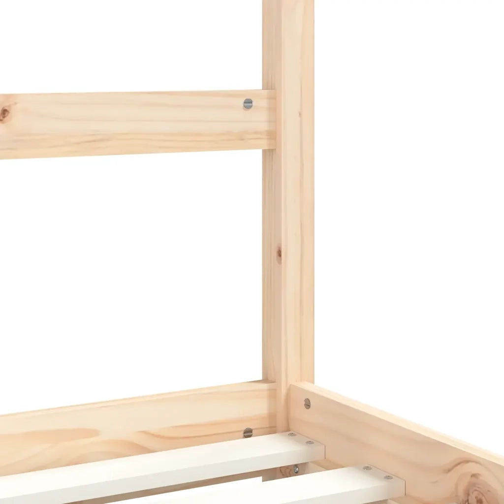 Giroletto per Bambini con Cassetti 90x190cm Legno Massello Pino 834546