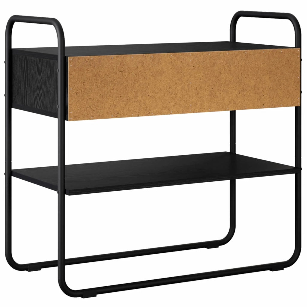 Tavolo consolle Rovere Nero 100 x 40 x 75 cm 8007551