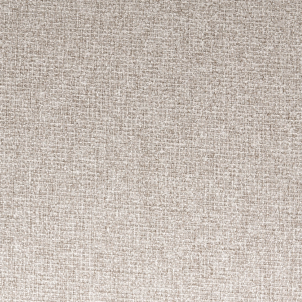 Divano a 3 posti in tessuto beige con braccioli e poggiatesta, per un salotto moderno