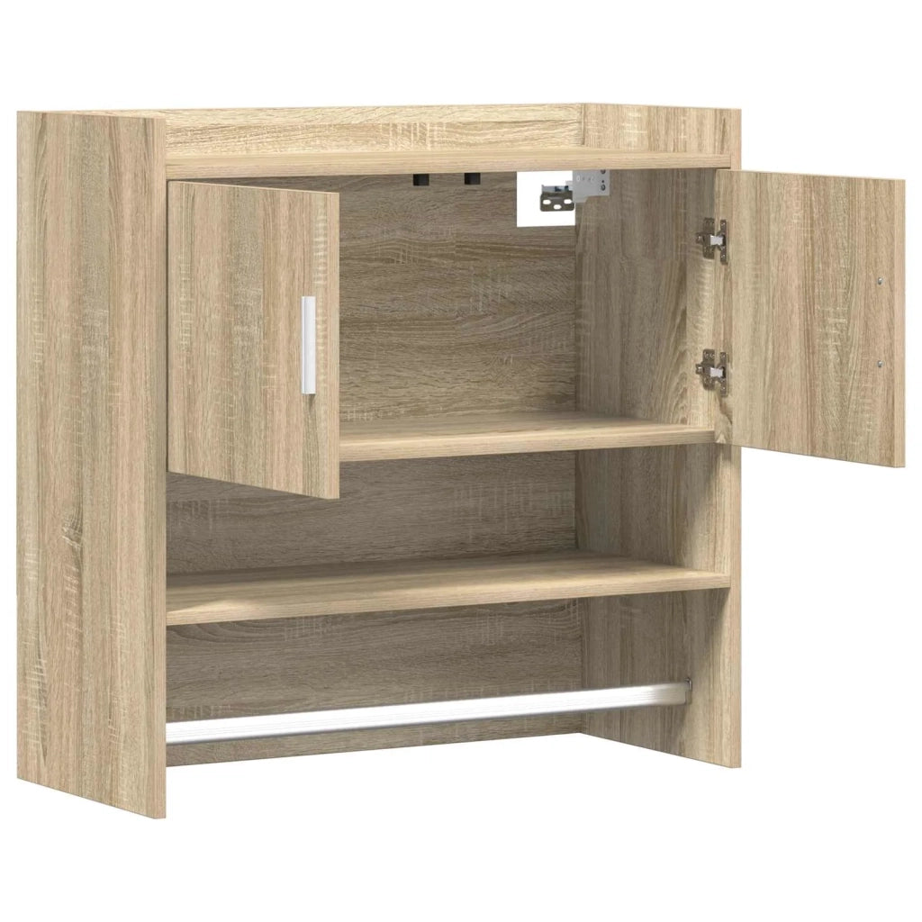 Scaffale da parete A parete Rovere Sonoma 80 x 36 x 80 cm 8011381
