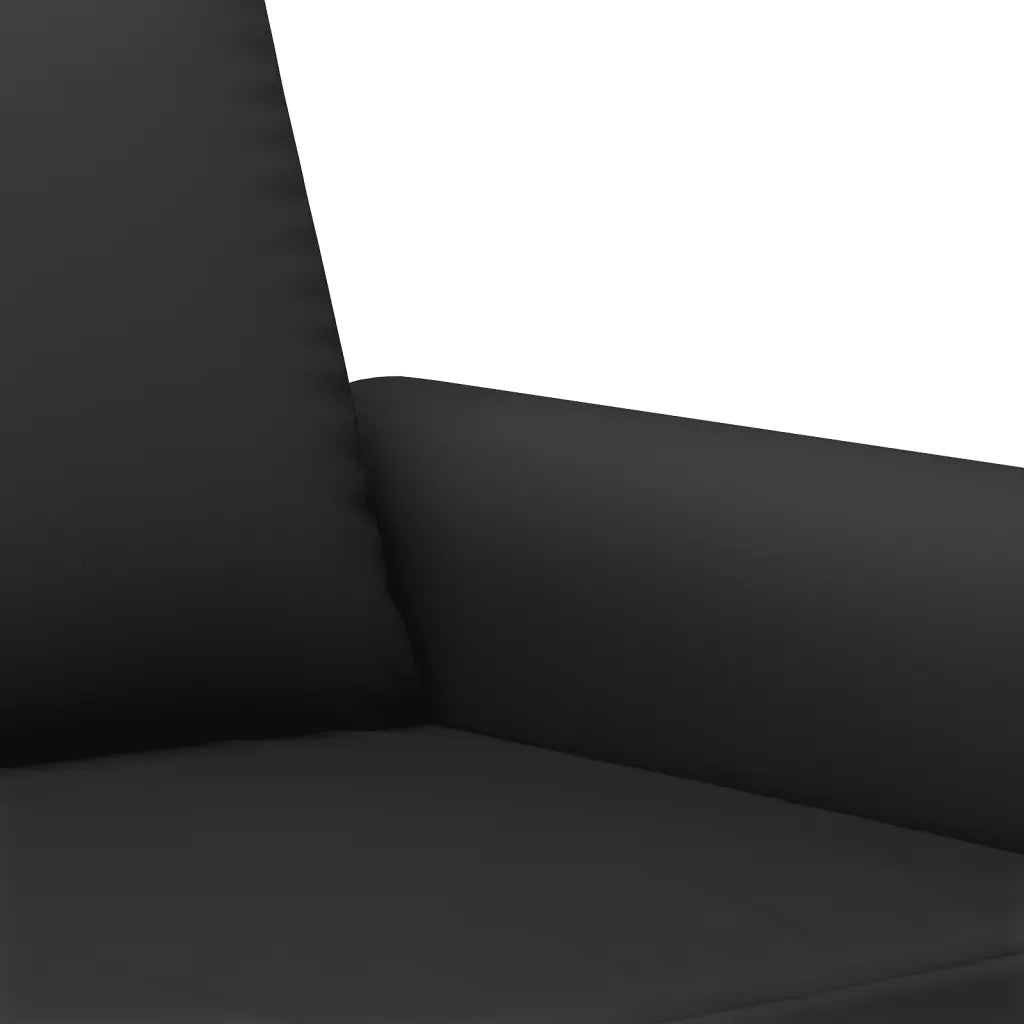 Set di Divani 3 pz con Cuscini Nero in Velluto 3202225