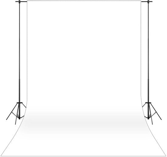 Telaio per Fotografia e Video con Fondalino Bianco, Lavabile 200 x 300 cm