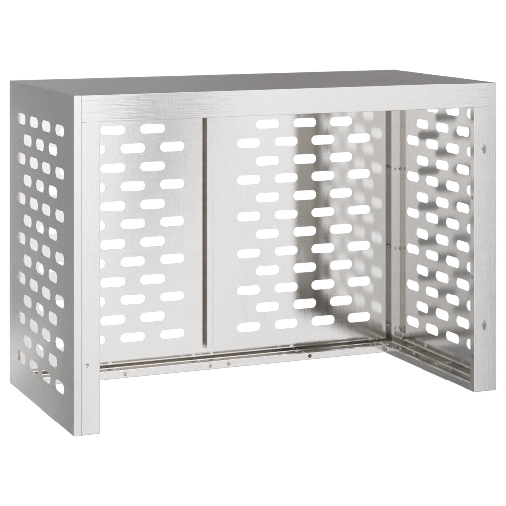 Copertura per Condizionatore 100x50x70 cm Acciaio Inox