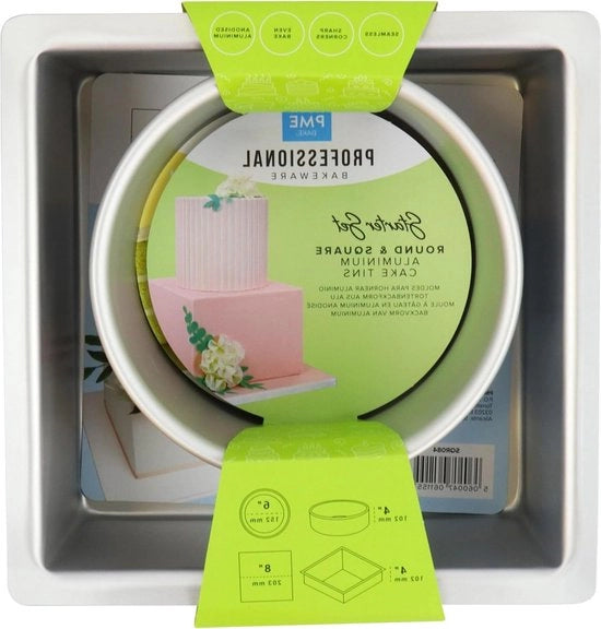 Set di Avvio per Torte con Estensioni Opzionali da 2 a 10 cm di Profondità