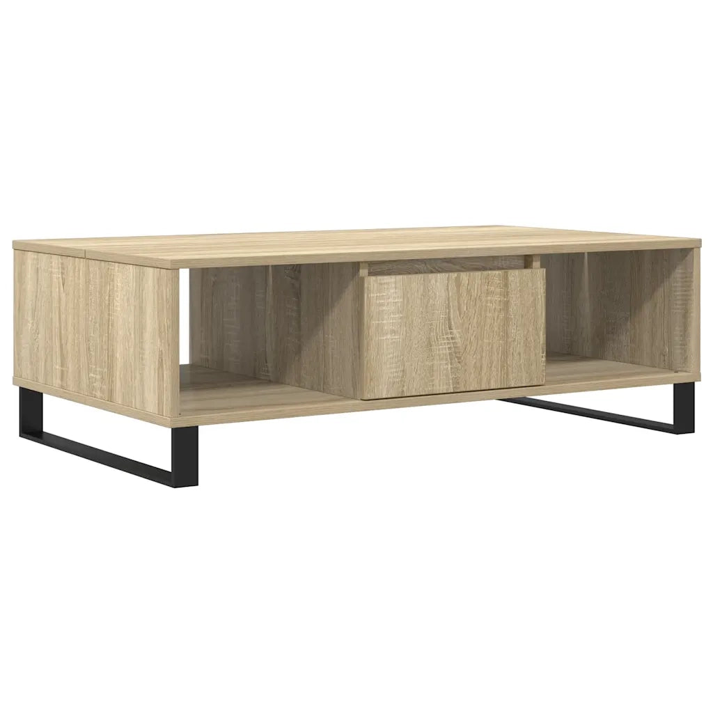 Tavolino da Salotto Rovere Sonoma 104x60x35cm Legno Multistrato 827095