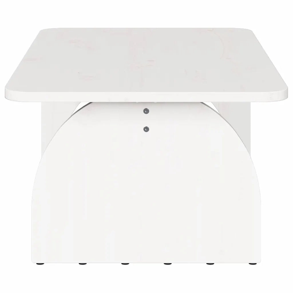 Tavolino da salotto Bianco 80 x 50 x 31 cm 873518