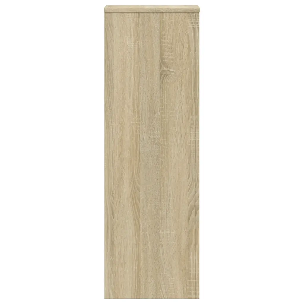 Supporti per Piante 2 pz Rovere Sonoma 33x33x100 cm Multistrato