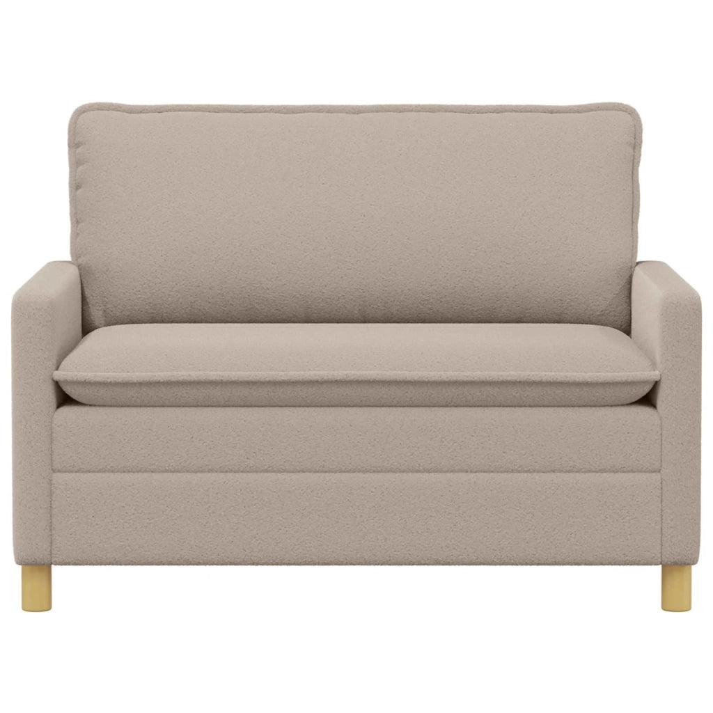 Divano Grigio Chiaro 126 x 81 x 87,5 cm Tessuto