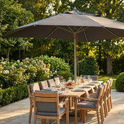 Ombrellone da Giardino 3x4 palo centrale in alluminio - GANGE