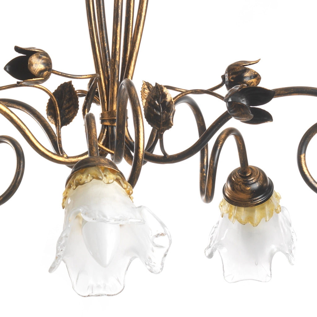 Lampadario 5 luci Arianna