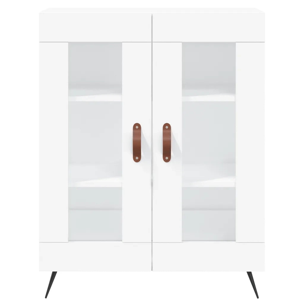 Credenza Bianca 69,5x34x180 cm in Legno Multistrato 3198249
