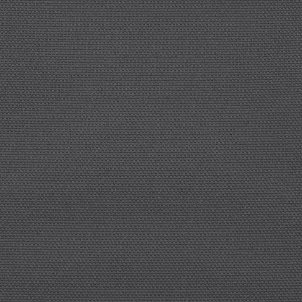Parasole a Vela Oxford Rettangolare 2x5 m Antracite 135094