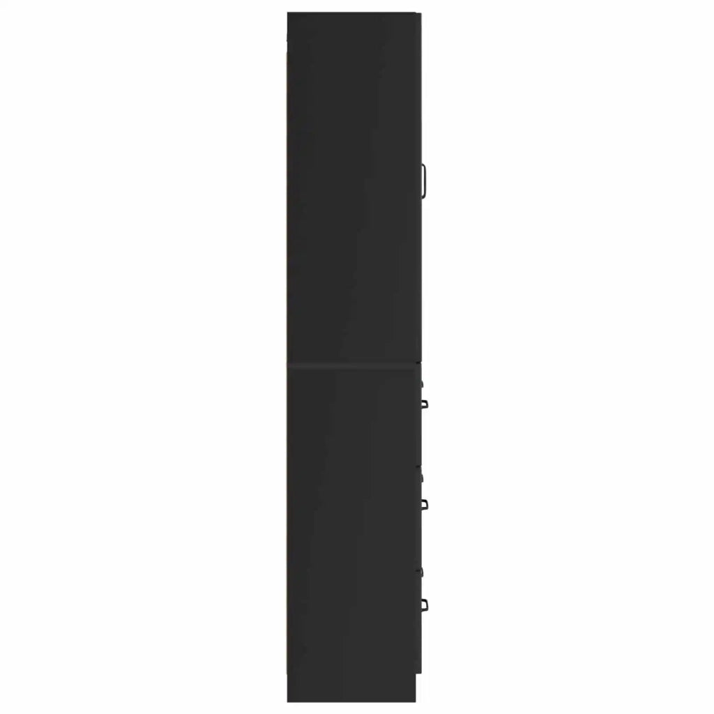 Set di armadi 2 pcs Nero 66 x 34,5 x 87 cm Legno ingegnerizzato 3416962