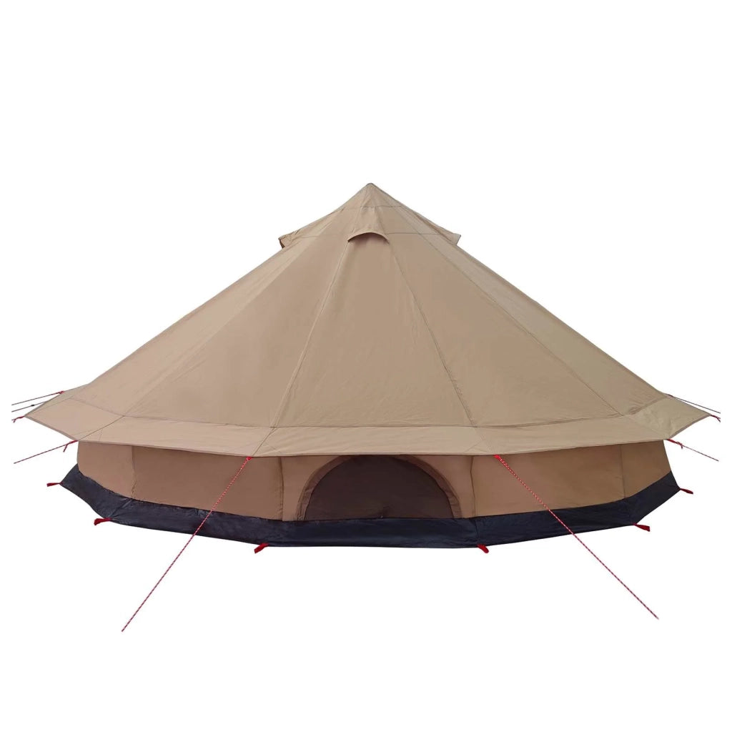 Tenda Familiare Marrone 12-Persone Policotone