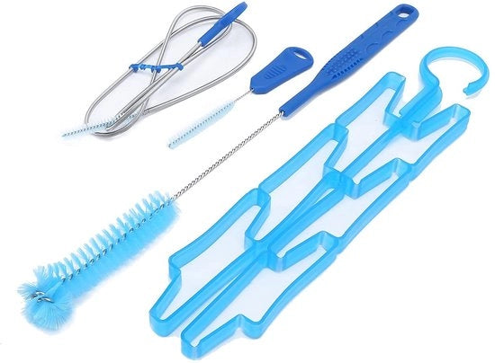 Set di pulizia 4-in-1 per idratazione della gomma - Reservoio d'acqua - Ciclismo - Corsa in bicicletta - Manutenzione - Pulizia efficiente - Kit di pulizia