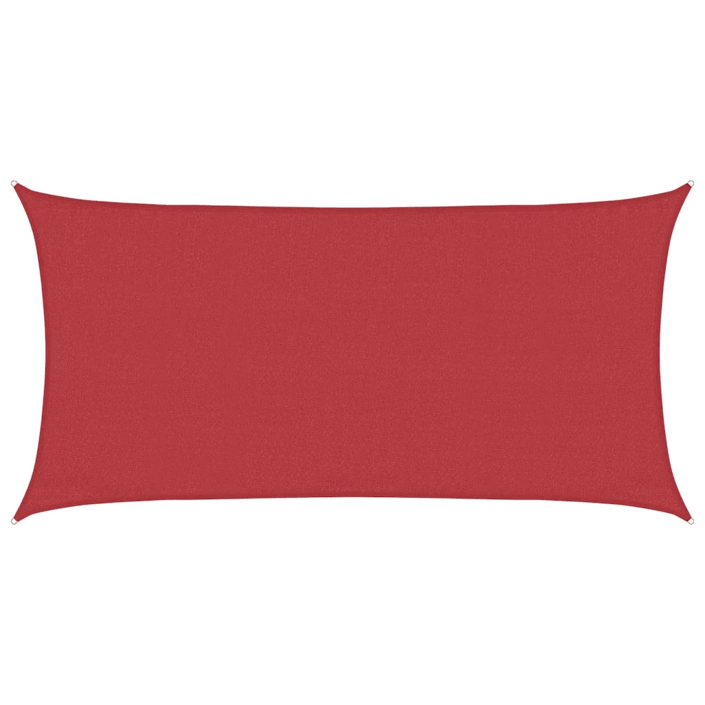 Vela Parasole 160 g/m² Rossa 3x6 m in HDPE 311625