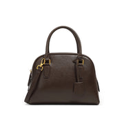 Borsa e borsetta da donna in vera pelle marrone
