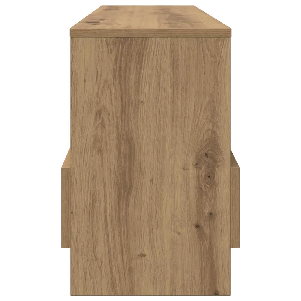 Scaffale per riviste Rovere artigianale 102 x 30 x 45 cm