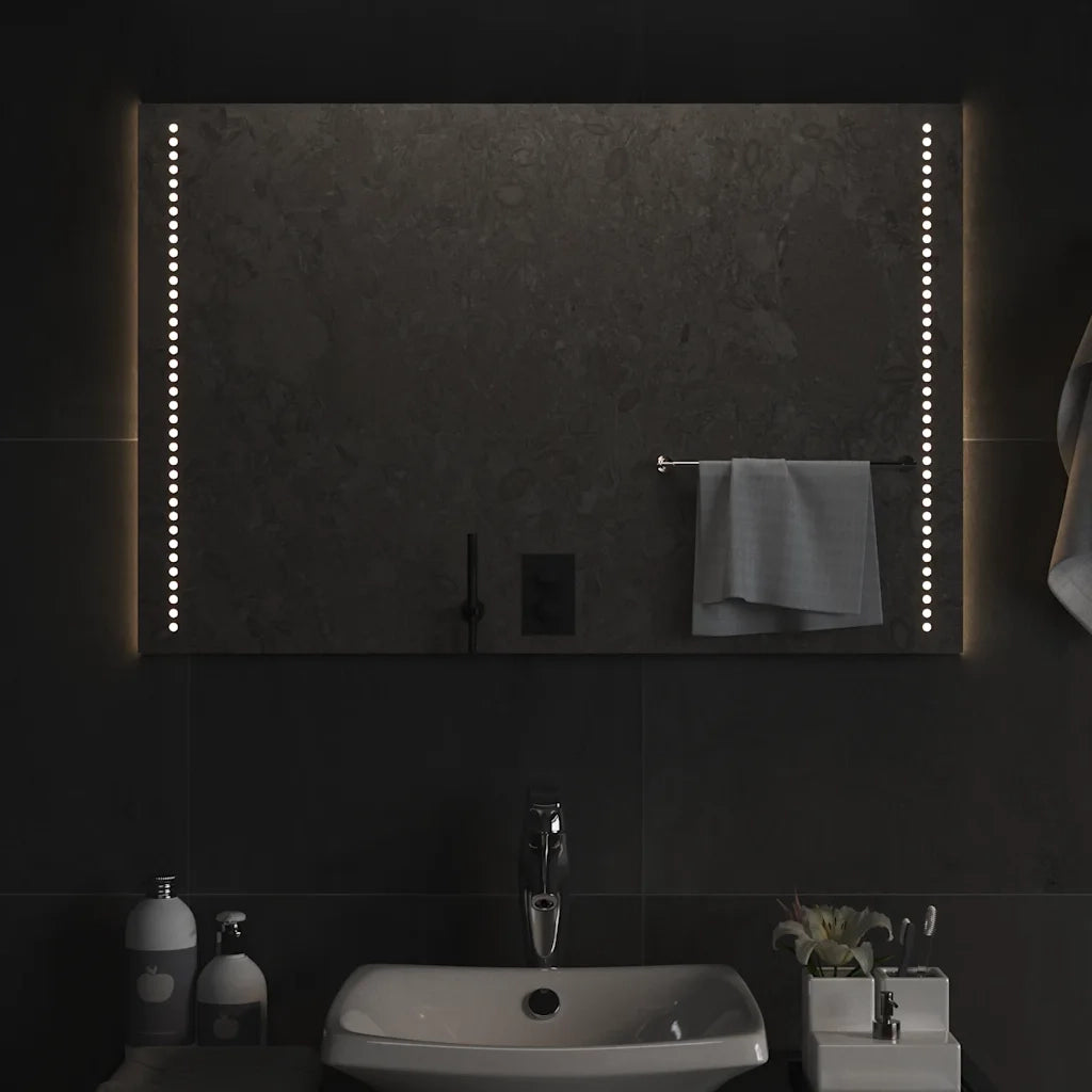 Specchio da Bagno con Luci LED 90x60 cm cod mxl 67519
