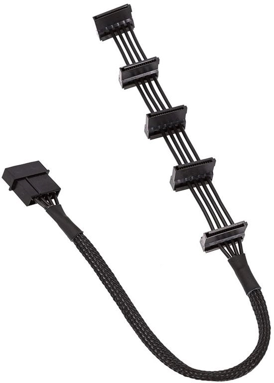 Adattatore per cavi alimentazione splitter per disco rigido 15-pins cavo SATA