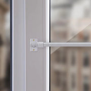 Tavola di appoggio regolabile per porta finestra - Capacità fino a 200 kg, Ideale per esercizi di sollevamento, chin-up e sit-up