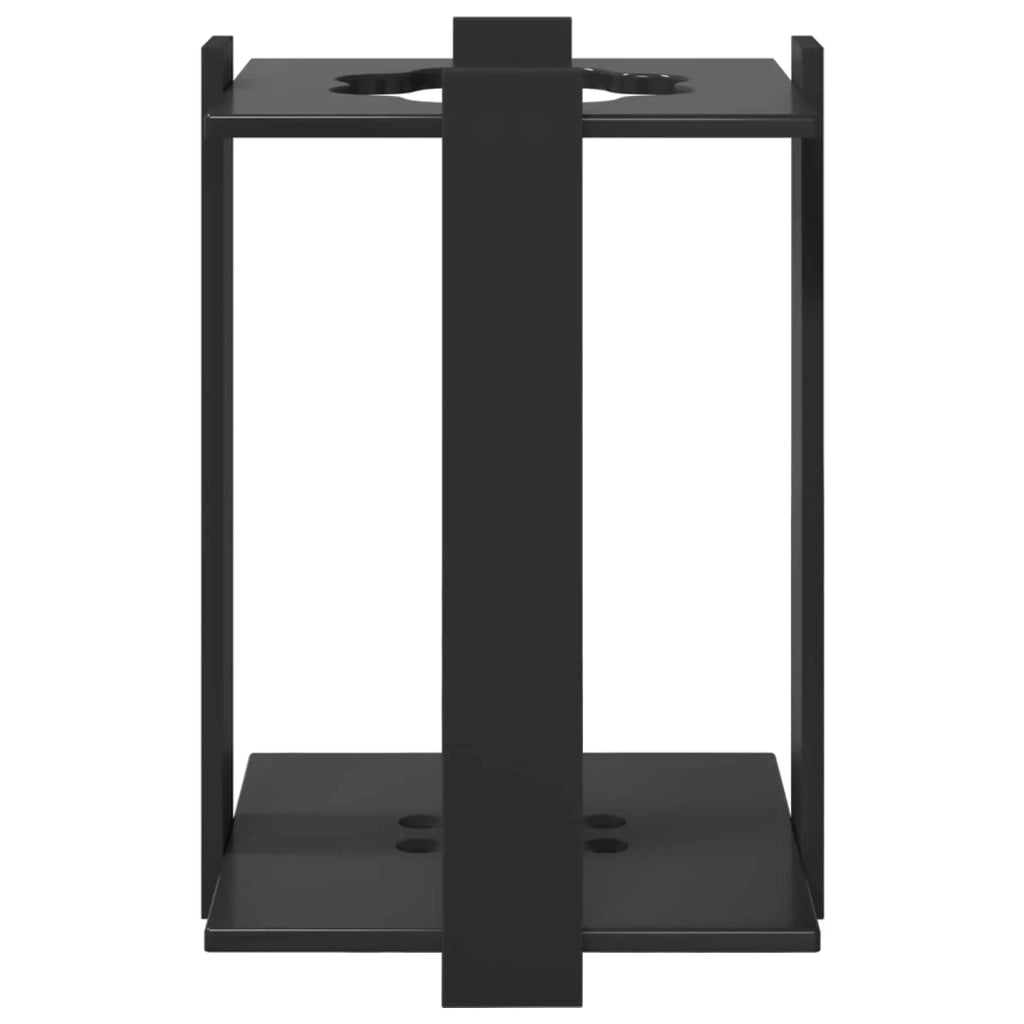 Supporto per stecche da biliardo Legno ingegnerizzato Nero 3429726